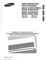 Samsung IAQ18A6RC/KCV Air Conditioner Unit Operating Manual